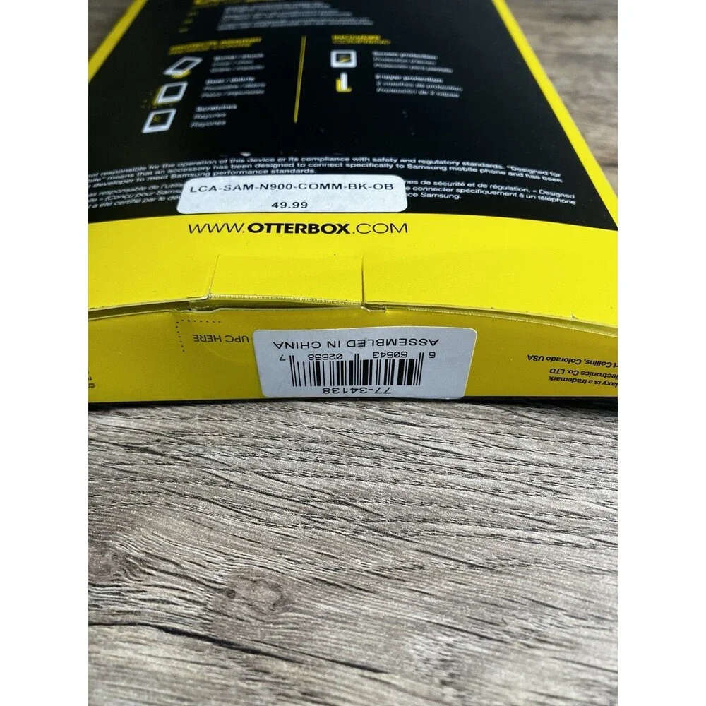 OtterBox Commuter Series Case for Samsung Galaxy Note 3 Black New